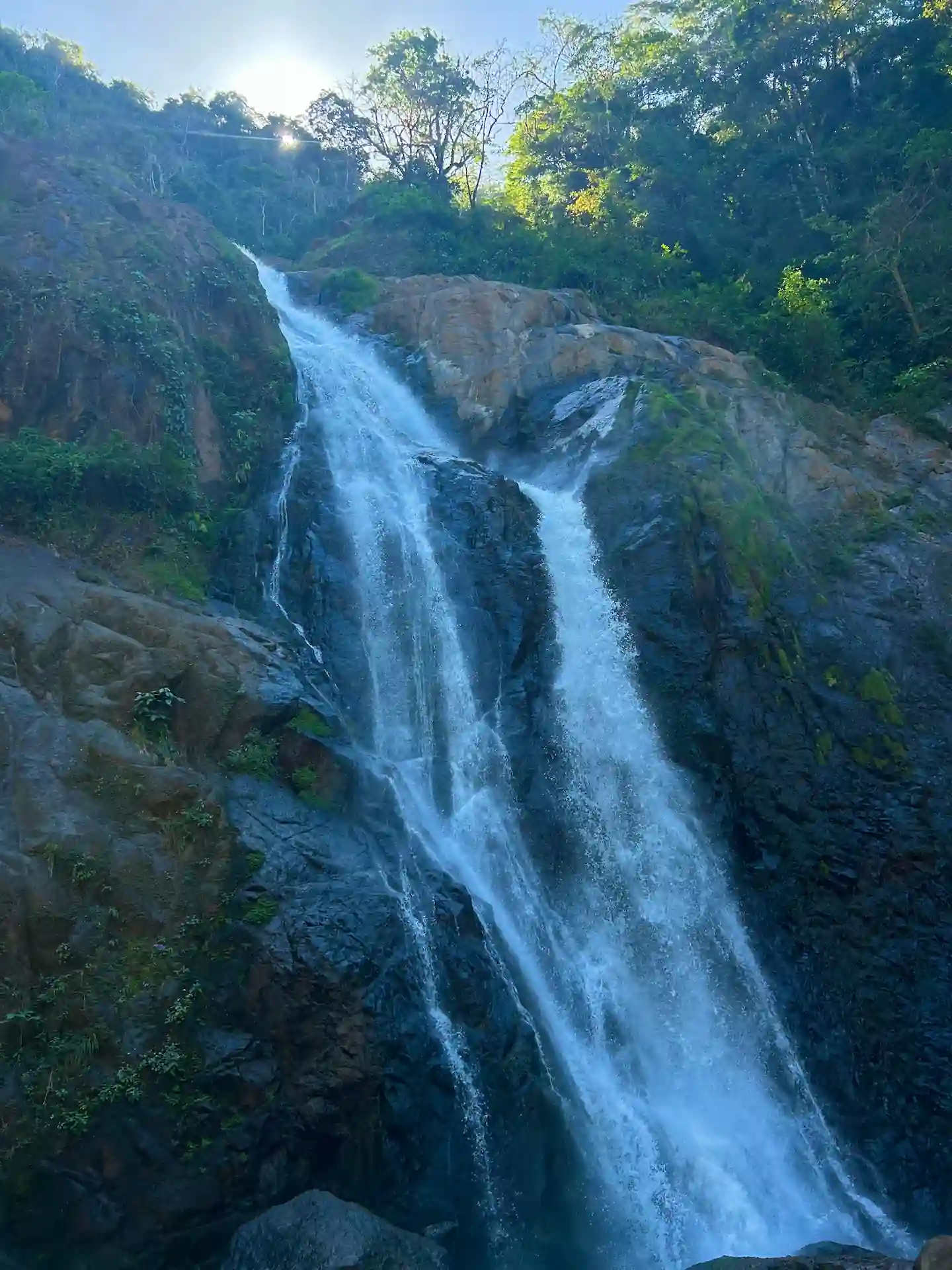 Bijagual waterfall