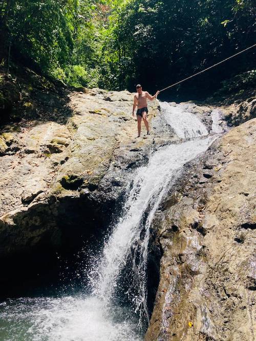 jaco Waterfall Jump