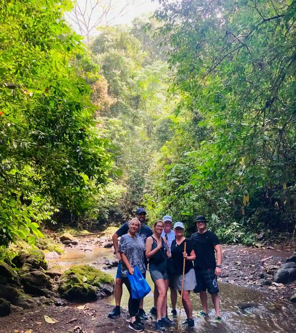 jaco waterfall hike