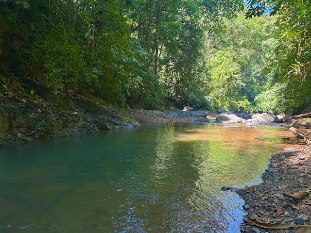 bijagual waterfall river side