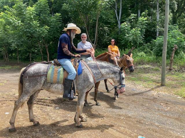 horse back riding jaco jungle