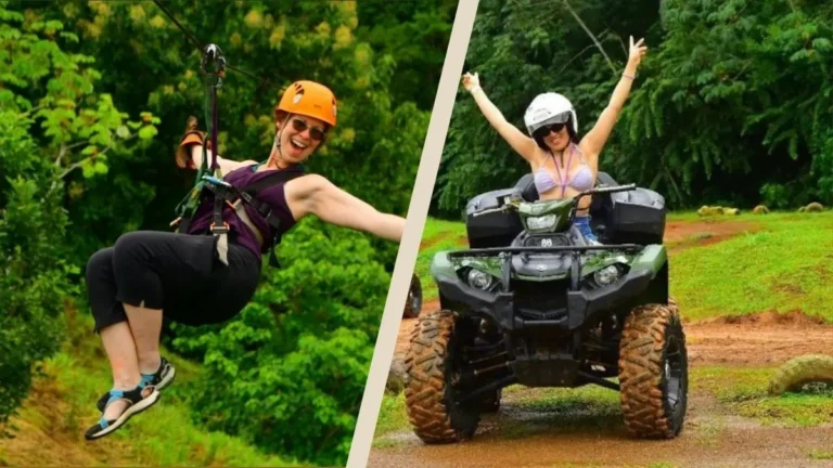 atv zipline tour combo