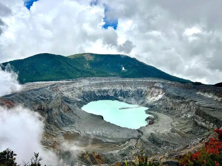 Poas Volcano Crater