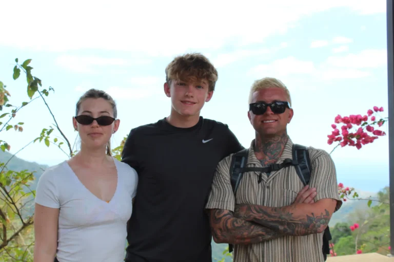 Group of travelers enjoying a culinary and cultural tour near Jaco Costa Rica