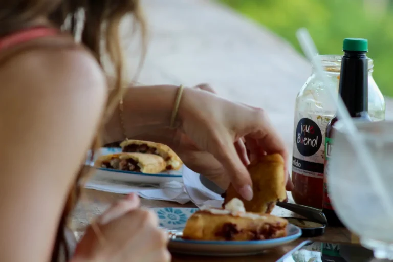 Traditional Costa Rican food served during a culinary tour experience near Jaco