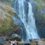 bijagual waterfall view from top