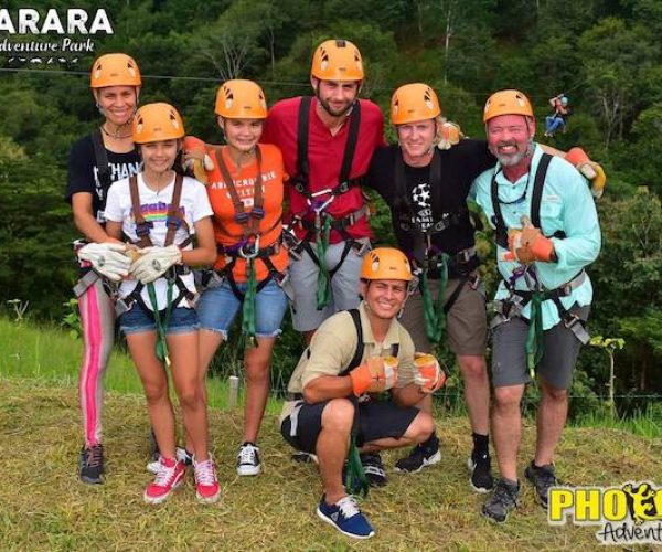 canopy tour jaco family